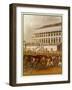 Bringing in the Derby Winner!-null-Framed Art Print