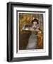 Bringing in the Plum Pudding-null-Framed Giclee Print