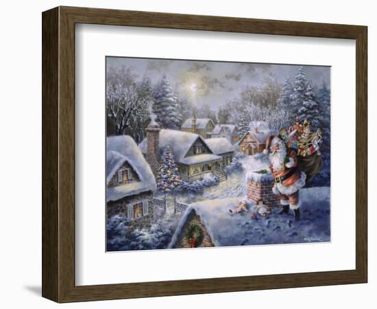 Bringing Joy and Happiness-Nicky Boehme-Framed Giclee Print