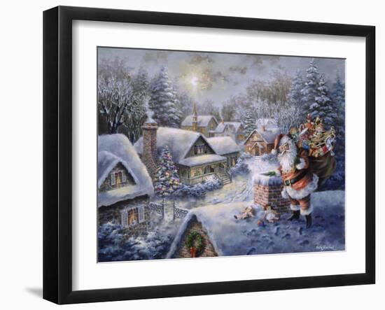 Bringing Joy and Happiness-Nicky Boehme-Framed Giclee Print