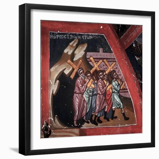 Bringing Out the Crosses, 1494-Philippos Goul-Framed Giclee Print