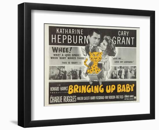 Bringing Up Baby, 1938-null-Framed Premium Giclee Print