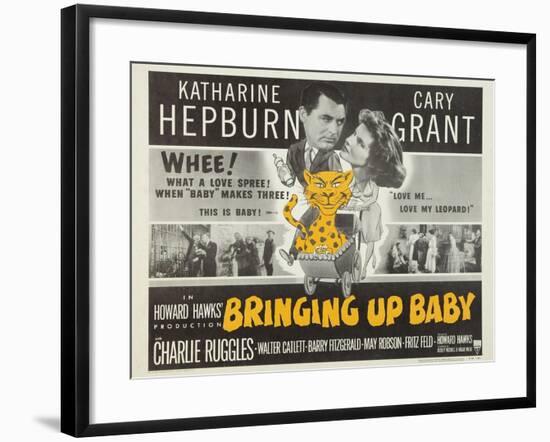 Bringing Up Baby, 1938-null-Framed Giclee Print