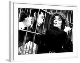 Bringing Up Baby, Cary Grant, Katharine Hepburn, 1938-null-Framed Photo