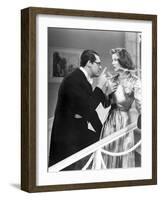 Bringing Up Baby, Cary Grant, Katharine Hepburn, 1938-null-Framed Photo