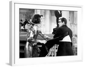 Bringing Up Baby, Katharine Hepburn, Cary Grant, 1938-null-Framed Photo