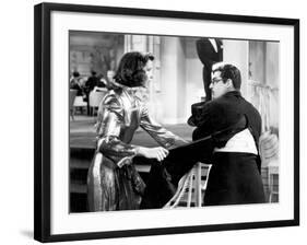 Bringing Up Baby, Katharine Hepburn, Cary Grant, 1938-null-Framed Photo