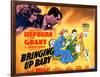 Bringing Up Baby, Katharine Hepburn, Cary Grant, 1938-null-Framed Art Print