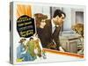 Bringing Up Baby, Katharine Hepburn, Cary Grant, 1938-null-Stretched Canvas