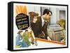 Bringing Up Baby, Katharine Hepburn, Cary Grant, 1938-null-Framed Stretched Canvas