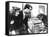 Bringing Up Baby, Katharine Hepburn, Cary Grant, Baby The Leopard, 1938-null-Framed Stretched Canvas