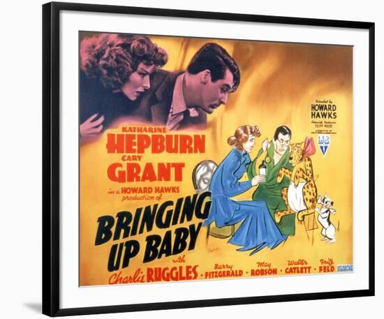 Bringing Up Baby - Lobby Card Reproduction-null-Framed Photo