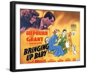 Bringing Up Baby - Lobby Card Reproduction-null-Framed Photo