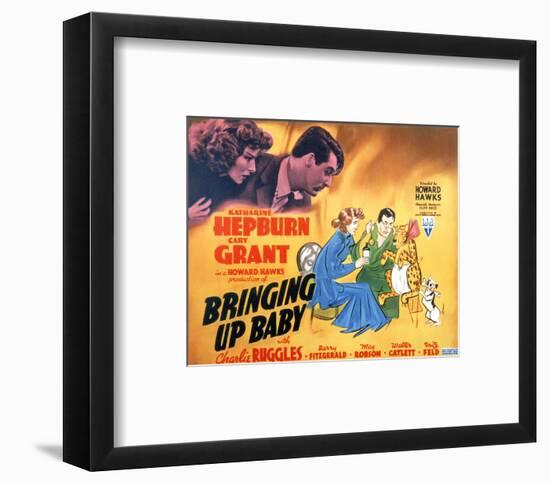 Bringing Up Baby - Lobby Card Reproduction-null-Framed Photo