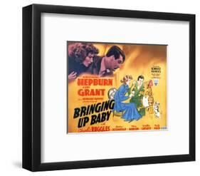 Bringing Up Baby - Lobby Card Reproduction-null-Framed Photo