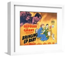 Bringing Up Baby - Lobby Card Reproduction-null-Framed Photo