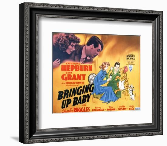 Bringing Up Baby - Lobby Card Reproduction-null-Framed Photo