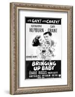 Bringing Up Baby - Movie Poster Reproduction-null-Framed Photo