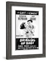 Bringing Up Baby - Movie Poster Reproduction-null-Framed Photo