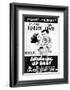 Bringing Up Baby - Movie Poster Reproduction-null-Framed Photo