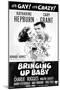 Bringing Up Baby - Movie Poster Reproduction-null-Mounted Photo