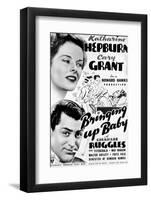 Bringing Up Baby - Movie Poster Reproduction-null-Framed Photo