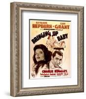 Bringing Up Baby - Movie Poster Reproduction-null-Framed Photo