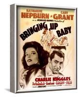 Bringing Up Baby - Movie Poster Reproduction-null-Framed Photo