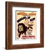 Bringing Up Baby - Movie Poster Reproduction-null-Framed Photo