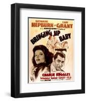 Bringing Up Baby - Movie Poster Reproduction-null-Framed Photo