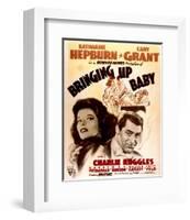 Bringing Up Baby - Movie Poster Reproduction-null-Framed Photo