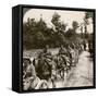 Bringing Up Reserve Ammunition, World War I, 1914-1918-null-Framed Stretched Canvas