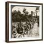 Bringing Up Reserve Ammunition, World War I, 1914-1918-null-Framed Photographic Print