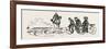 Bringing Up the Guns, Bicycle, Bicycles, 1888-null-Framed Giclee Print