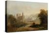 Brinkburn Grange and the Ruins of Brinkburn Priory, 1834-John Wilson Carmichael-Stretched Canvas