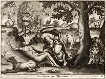Orpheus Enchants the Animals and Trees with His Music-Briout-Art Print