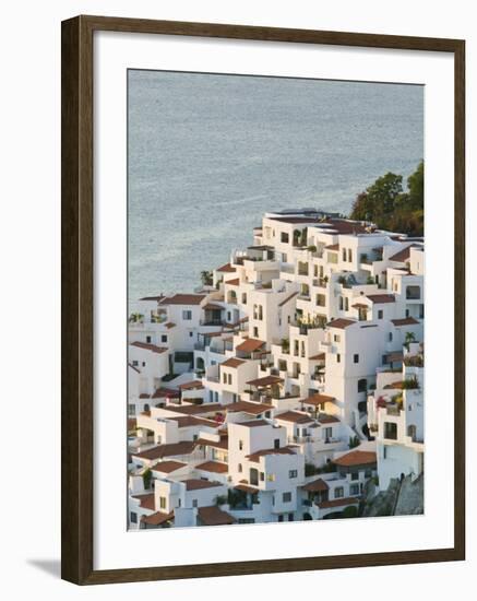 Brisas Las Hadas Resort Buildings, Manzanillo, Colima, Mexico-Walter Bibikow-Framed Photographic Print