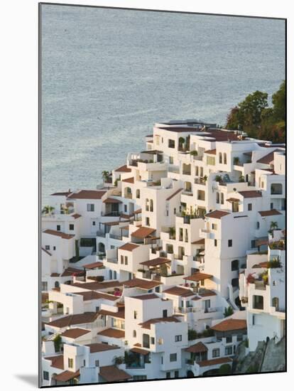 Brisas Las Hadas Resort Buildings, Manzanillo, Colima, Mexico-Walter Bibikow-Mounted Photographic Print