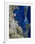 Brisbane, Australia, Satellite Image-PLANETOBSERVER-Framed Photographic Print