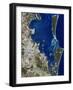 Brisbane, Australia, Satellite Image-PLANETOBSERVER-Framed Photographic Print