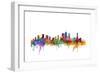 Brisbane Australia Skyline-Michael Tompsett-Framed Art Print