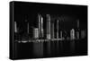 Brisbane City of Light-Steven Fudge-Framed Stretched Canvas