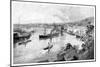 Brisbane from Bowen Terrace, 1886-null-Mounted Giclee Print