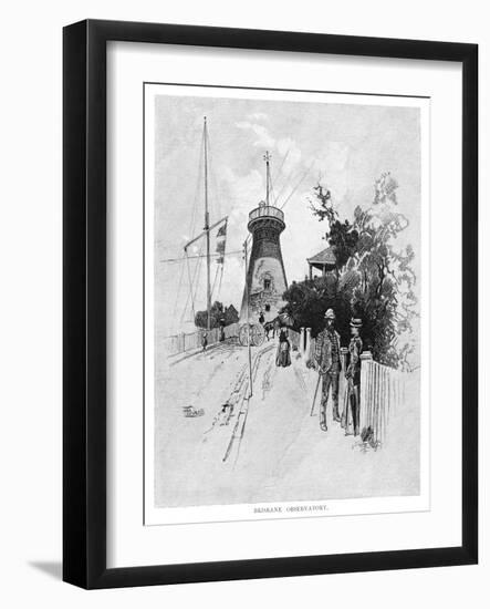 Brisbane Observatory, 1886-null-Framed Giclee Print