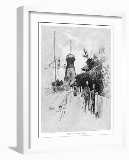 Brisbane Observatory, 1886-null-Framed Giclee Print