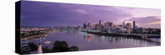 Brisbane, Queensland, Australia-Walter Bibikow-Stretched Canvas