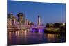 Brisbane, Queensland, Australia-Mark A Johnson-Mounted Photographic Print