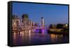 Brisbane, Queensland, Australia-Mark A Johnson-Framed Stretched Canvas