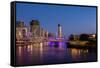 Brisbane, Queensland, Australia-Mark A Johnson-Framed Stretched Canvas