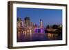 Brisbane, Queensland, Australia-Mark A Johnson-Framed Photographic Print